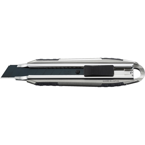 Knife with Auto-Lock, 18 mm, Carbon Steel, Heavy-Duty, Aluminum Handle Pathway Supply LP