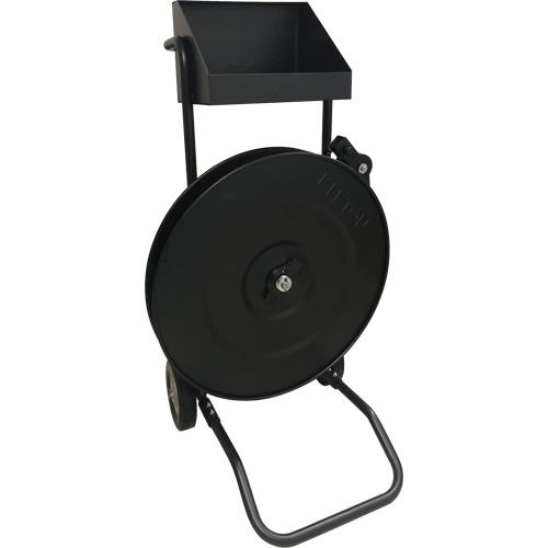 Strapping Dispenser, Polyester/Steel/Polypropylene Straps, 16"/8" Core Dia., 3"/8"/6" Roll Width Pathway Supply LP