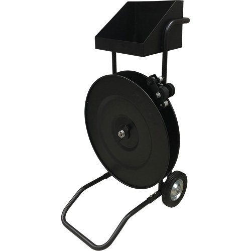Strapping Dispenser, Polyester/Steel/Polypropylene Straps, 16"/8" Core Dia., 3"/8"/6" Roll Width Pathway Supply LP