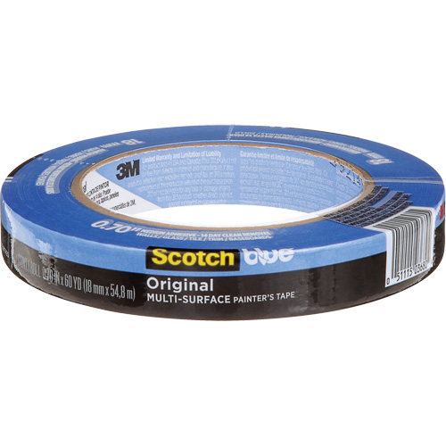 ScotchBlue Original Multi-Surface Painter's Tape 2090, 18 mm (3/4") x 54.8 m (180'), Blue Pathway Supply LP