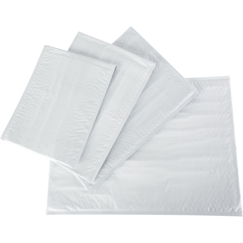 Bubble Shipping Mailer, Polyethylene, 10-1/2" W x 16" L Pathway Supply LP