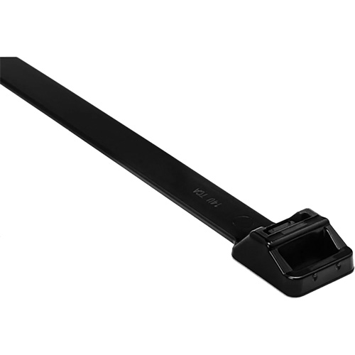Collier de serrage gros calibre, Longueur 20", R&eacute;sistance &agrave; la traction 250 lb, Noir Pathway Supply LP