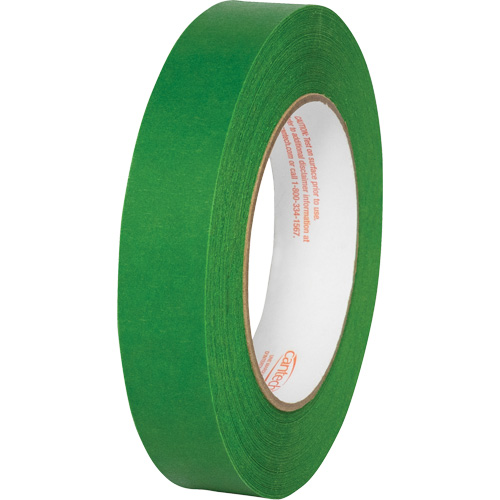 Premium Safe Tack Masking Tape, 24 mm (61/64") x 55 m (180.4'), Green Pathway Supply LP
