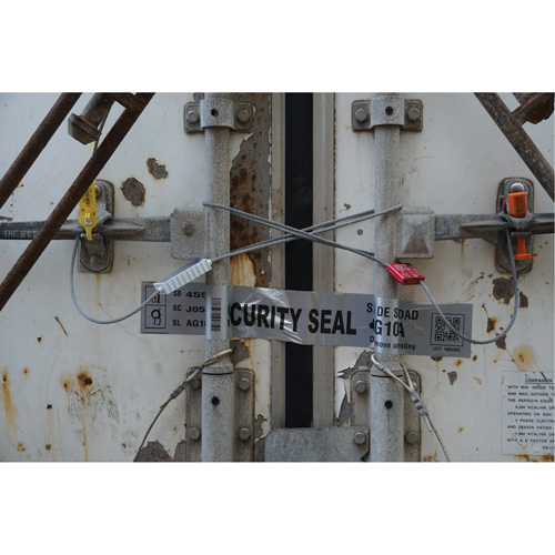 Scell&eacute;s de haute s&eacute;curit&eacute;, 12", M&eacute;tal, Scell&eacute; &agrave; c&acirc;ble Pathway Supply LP