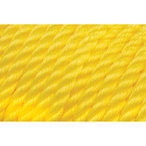 Corde jaune tress&eacute;e 1/2", Polypropyl&egrave;ne, 335' Pathway Supply LP