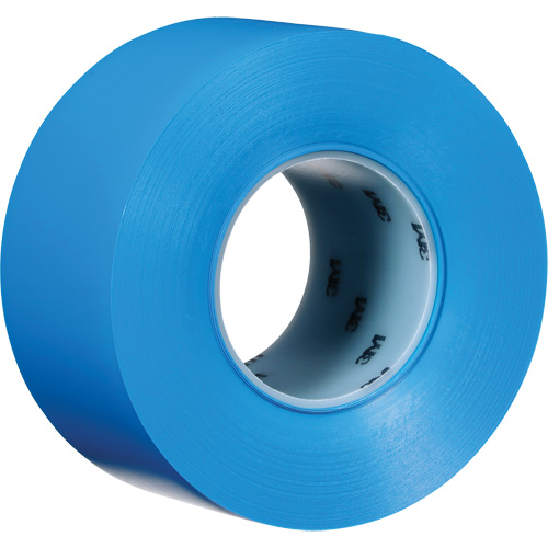 Ruban de marquage de planchers durable 971, 3" x 108', Vinyle, Bleu Pathway Supply LP
