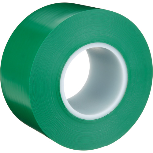 Durable Floor Marking Tape 971, 3" x 108', Vinyl, Green Pathway Supply LP