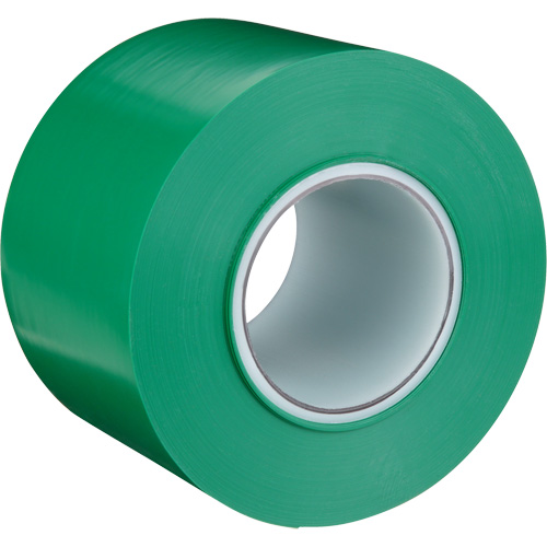 Ruban de marquage de planchers durable 971, 4" x 108', Vinyle, Vert Pathway Supply LP
