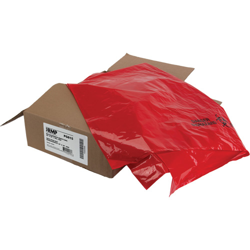 Waste Bags, Bio-Hazard, 38" L x 30" W, 2 mils Pathway Supply LP
