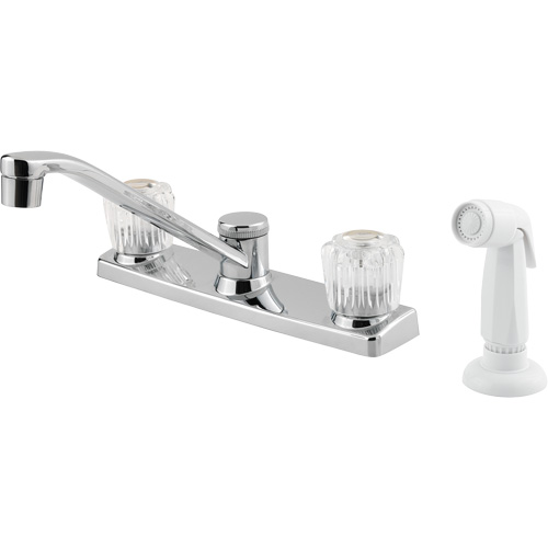 Robinet de cuisine avec pulv&eacute;risateur s&eacute;rie Pfirst Pathway Supply LP