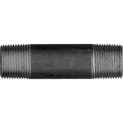 Long Pipe Nipple, Black Iron, 3/8", NPT x NPT Pathway Supply LP