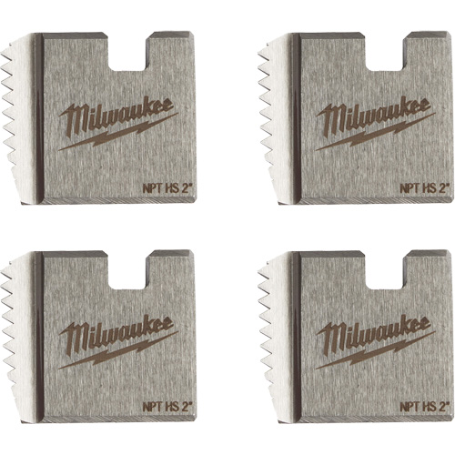 Matrices de tuyauterie portables NPT, Pour tuyau de 2", Acier rapide Pathway Supply LP