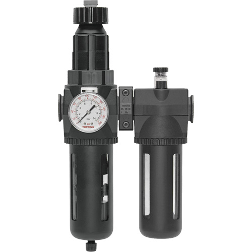 Filtre/d&eacute;tendeur & lubrificateur Modulair 400 avec jauge & bol standard, 1/2" NPTF Pathway Supply LP
