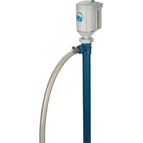 Trousse de pompe pour baril PFM-48 avec moteur M3V, Polypropyl&egrave;ne/PVDF/Acier inoxydable Pathway Supply LP
