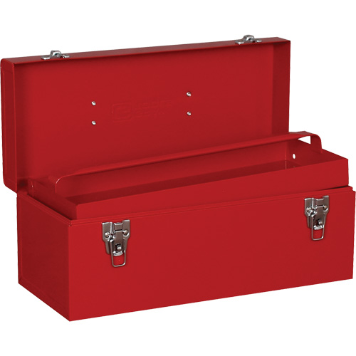 Coffre &agrave; outils &agrave; usages multiples, 7" P x 16" la x 7-1/2" h, Rouge Pathway Supply LP