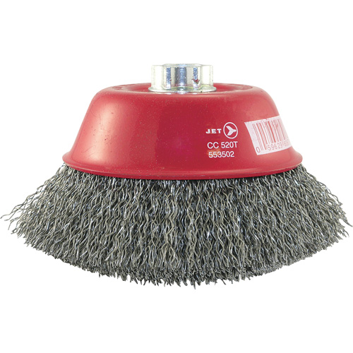 Brosse-boisseau &agrave; fils cr&ecirc;p&eacute;s en acier Pathway Supply LP