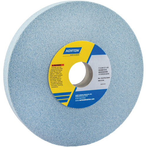 Tool Room Wheel, Type 01, Ceramic Alumina, 7" x 3/4" Pathway Supply LP