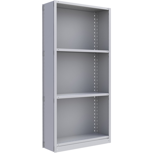 Interlok Shelving Unit, Steel, Boltless, 800 lbs. Capacity, 36" W x 76" H x 24" D Pathway Supply LP
