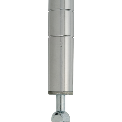 Pieds de nivellement pour &eacute;tag&egrave;re en treillis chromat&eacute; Pathway Supply LP