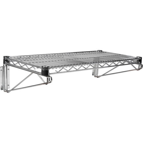 Ensemble d'&eacute;tag&egrave;re murale en treillis, Simple Support, 200 lb Capacit&eacute;, 14" p Pathway Supply LP