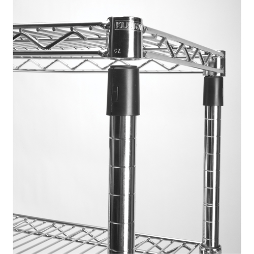 Chariots &agrave; pousser, Chrom&eacute;, 36" x 60" x 14", Capacit&eacute; 800 lb Pathway Supply LP