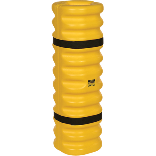 Column Protector, 4" x 6" Inside Opening, 13" L x 13" W x 42" H, Yellow Pathway Supply LP