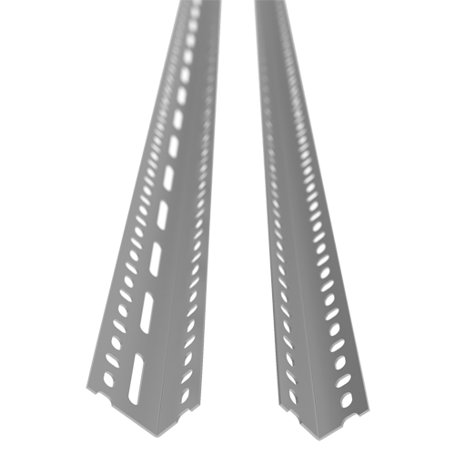 Slotted Angle Post, Galvanized Steel, 72" High Pathway Supply LP