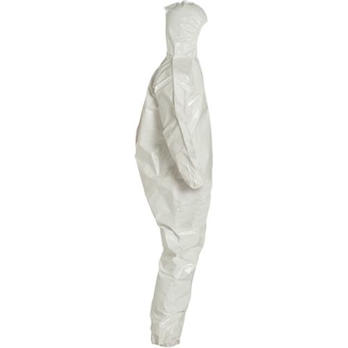 Tychem&reg; 4000 Coveralls, Large, White Pathway Supply LP