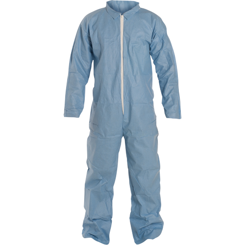 ProShield&reg; 6 SFR Coveralls, Medium, Blue, FR Treated Fabric Pathway Supply LP