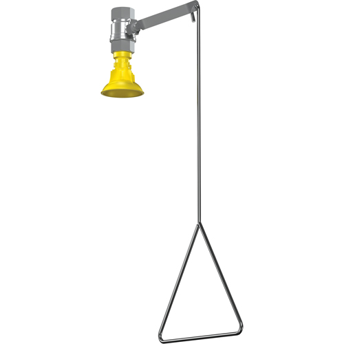 Douche d'urgence &agrave; alimentation verticale, Montage au plafond Pathway Supply LP