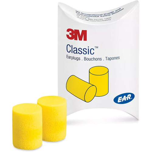 E-A-R Classic Earplugs, Pair - Pillow Pack Pathway Supply LP