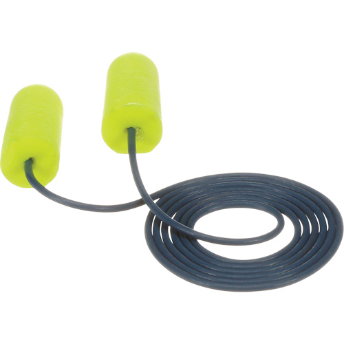 E-A-Rsoft Metal Detectable Earplugs, Corded, Regular, Bulk - Polybag, 32 NRR dB Pathway Supply LP