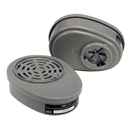 Cartouches pour respirateurs Advantage, Cartouche gaz/vapeur, Vapeur organique Pathway Supply LP