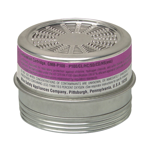 Cartouches pour respirateurs Comfo, Cartouche gaz/vapeur, Gaz acide/P100 Pathway Supply LP