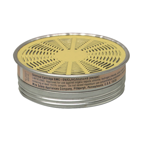 Cartouches pour respirateurs Comfo, Cartouche gaz/vapeur, Vapeurs organiques/Gaz acides Pathway Supply LP