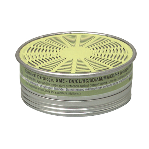 Cartouches pour respirateurs Comfo, Cartouche gaz/vapeur, Gaz multiples/Vapeur organique Pathway Supply LP