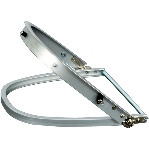 North&reg; Aluminum Faceshield Bracket for Slotted Hardhats Pathway Supply LP