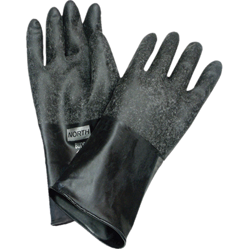 Chemical Resistant Gloves, Size Medium/8, 14" L, Butyl Rubber, 32-mil Pathway Supply LP