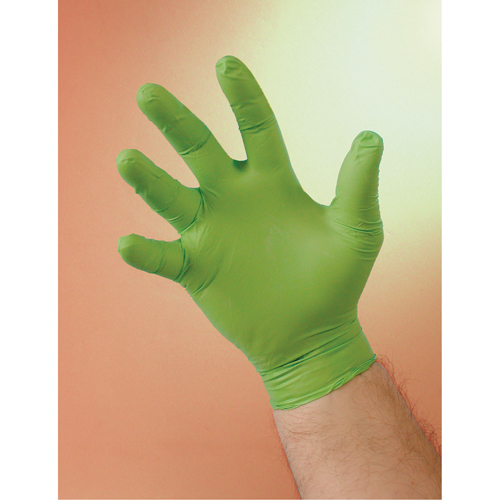 N-Dex&reg; Gloves, Small, Nitrile, 4-mil, Powder-Free, Green Pathway Supply LP