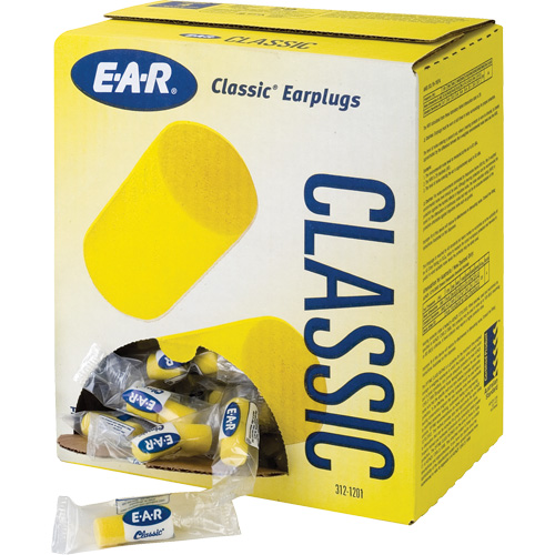 Bouchons d'oreilles Classic E-A-R, Paire - Sac en poly Pathway Supply LP