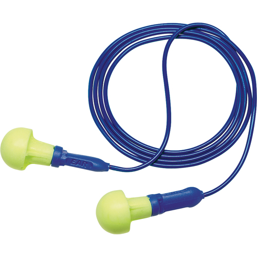 E-A-R Push-ins Metal Detectable Earplugs, Corded, One-Size, Bulk - Polybag, NRR 28 dB NRR dB Pathway Supply LP