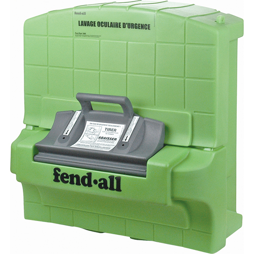 French Instructions for Fendall Pure Flow 1000&reg; Eyewash Station, Gravity-Fed, 7 gal. Capacity, Meets ANSI Z358.1 Pathway Supply LP