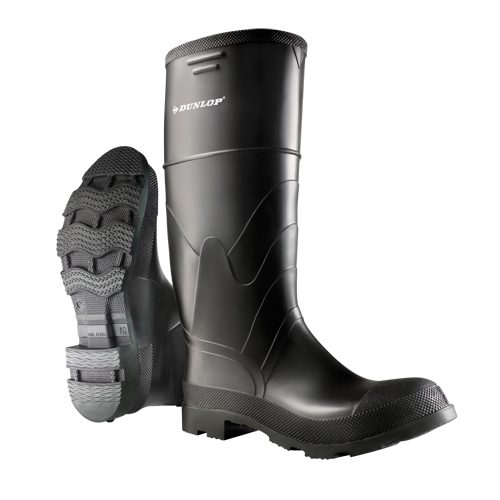 Bottes &eacute;conomiques de 16", PVC, Embout Acier, Pointure 6, Semelle R&eacute;sistant aux perforations Pathway Supply LP