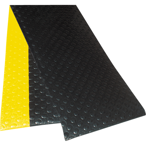 No. 417 Bubble Sof-Tred With Dyna-Shield Mats, Bubbled, 4' x 60' x 1/2", Black, PVC Pathway Supply LP