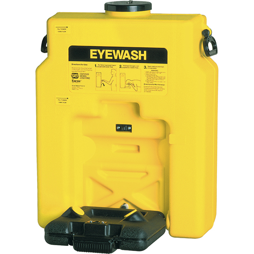 Douche oculaire, Aliment&eacute; par gravit&eacute;, Capacit&eacute; 14 gal., Conformit&eacute; ANSI Z358.1 Pathway Supply LP