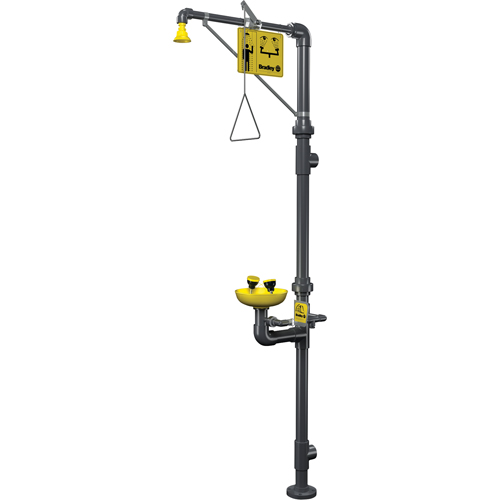 Corrosion-Resistant Emergency Shower & Eye/Face Wash Station Pathway Supply LP