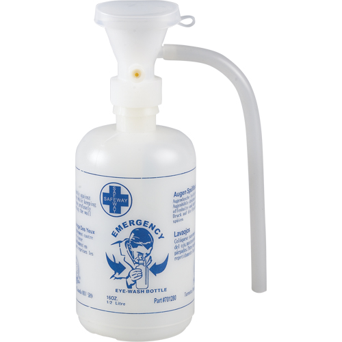 Eyewash Station Accessories - Eyewash Bottle, Empty Pathway Supply LP