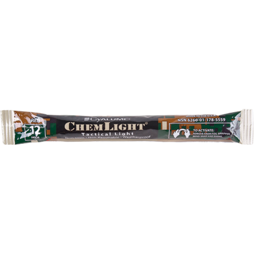 B&acirc;tons de s&eacute;curit&eacute; luminescents Cyalume 6", Rouge, Dur&eacute;e 12 h Pathway Supply LP