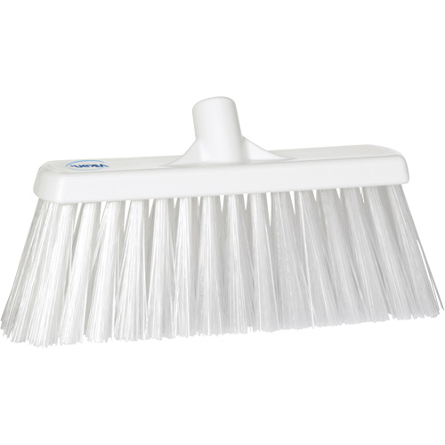 Balai hygi&eacute;nique pour service alimentaire, 11,7"x3", Polyester, Blanc Pathway Supply LP