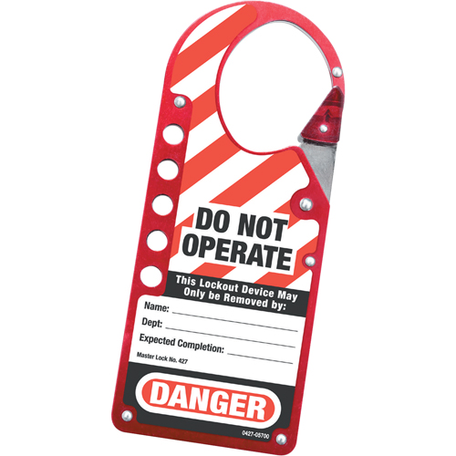 Labeled Snap-on Hasps, Red Pathway Supply LP